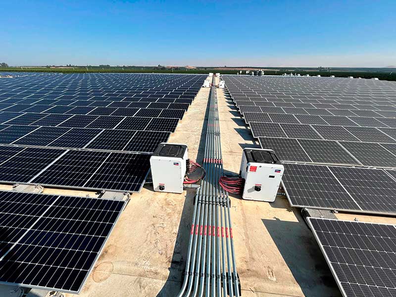 Commercial Solar Panel Cleaning in Fresno